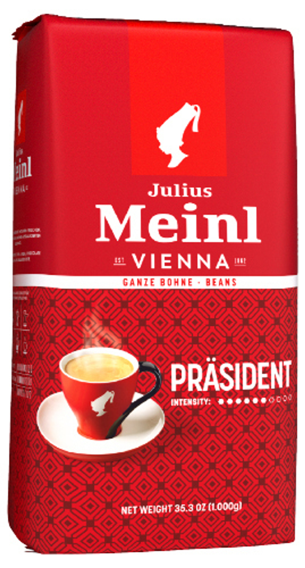 цена Кофе в зернах Julius Meinl President, 1 кг