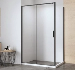 Душевой уголок Aquanet Pleasure Evo 150х90 AE65-150x90-BT стекло прозрачное/профиль черный