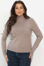 Водолазка Осенняя история (темно-бежевая) Б14569-20М LT Collection