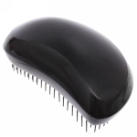 Расческа массажная компактная «Mila Mi», цвет черный, 7*12см