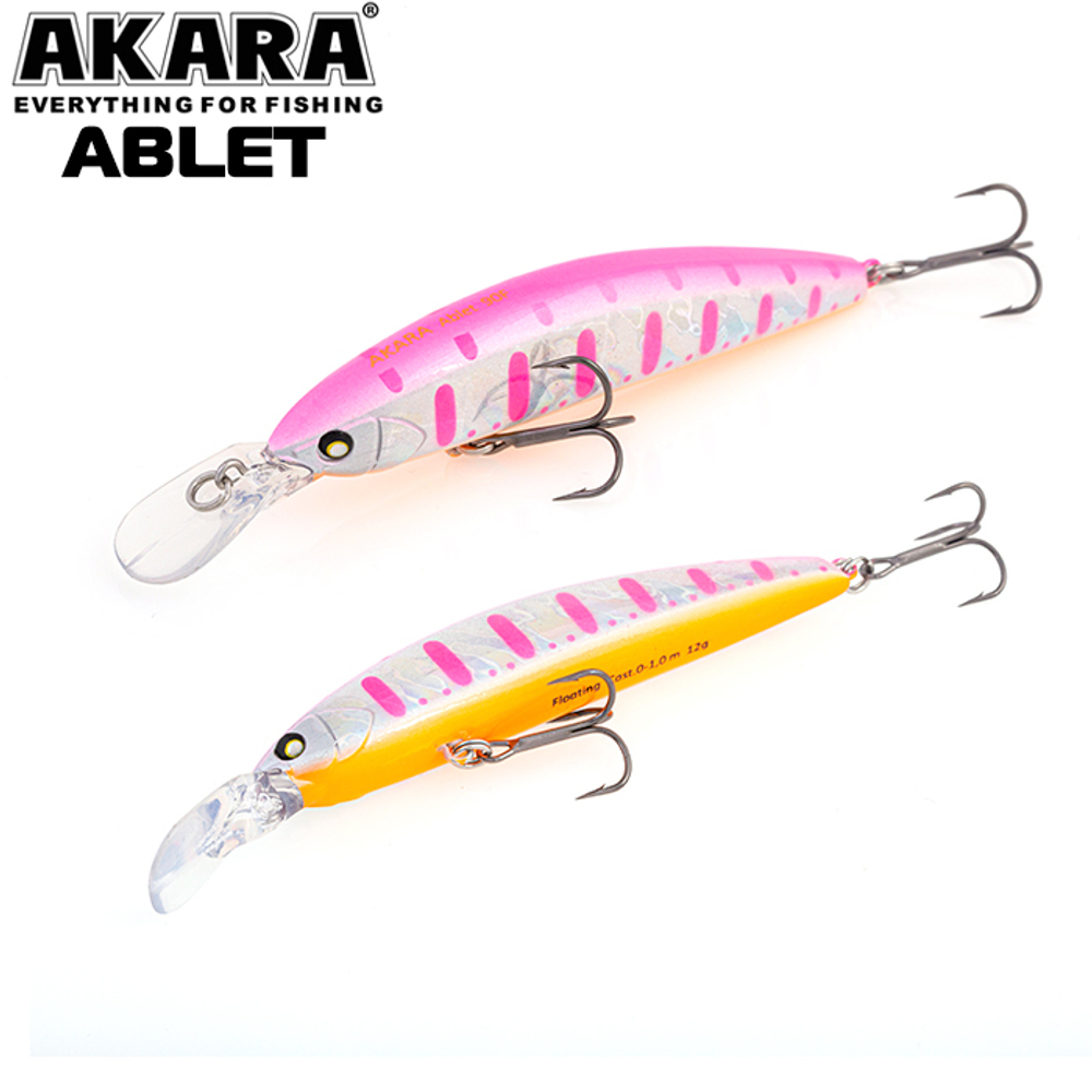 Воблер Akara Ablet 90F 12гр. (3/7 oz 3,5 in) A162