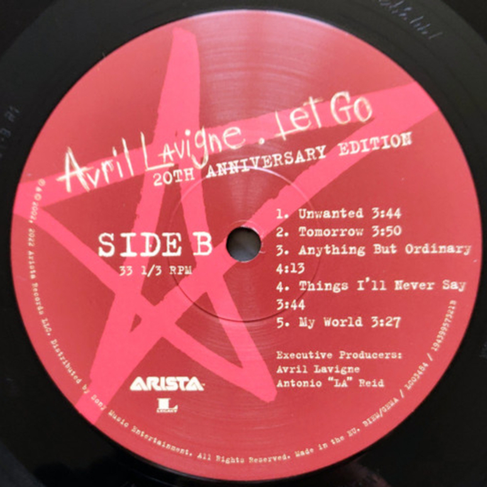 Avril Lavigne / Let Go (2LP)