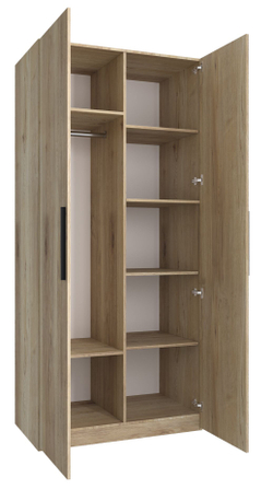 Шкаф для одежды, шкаф, Даллас 80-695ДК