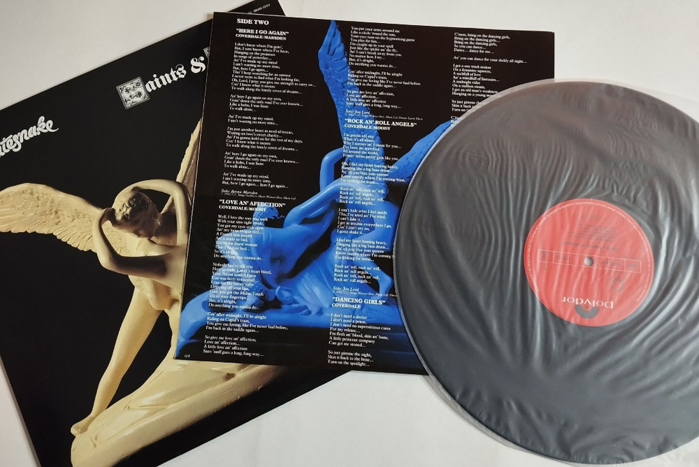 Винтажная виниловая пластинка LP Whitesnake Saints and Sinners (Japan 1982) (No Obi)