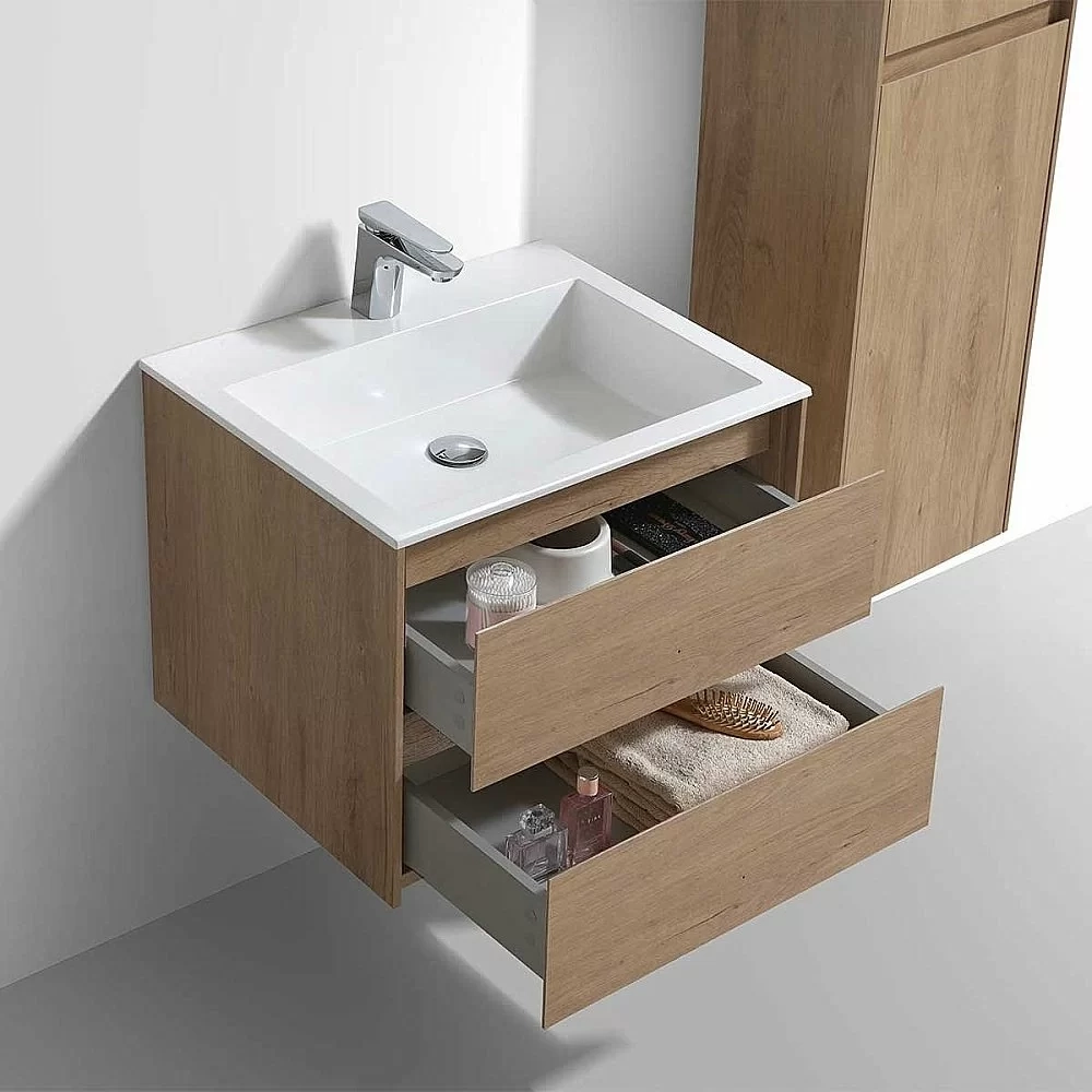 Тумба с раковиной Vincea Luka 60 N.Oak