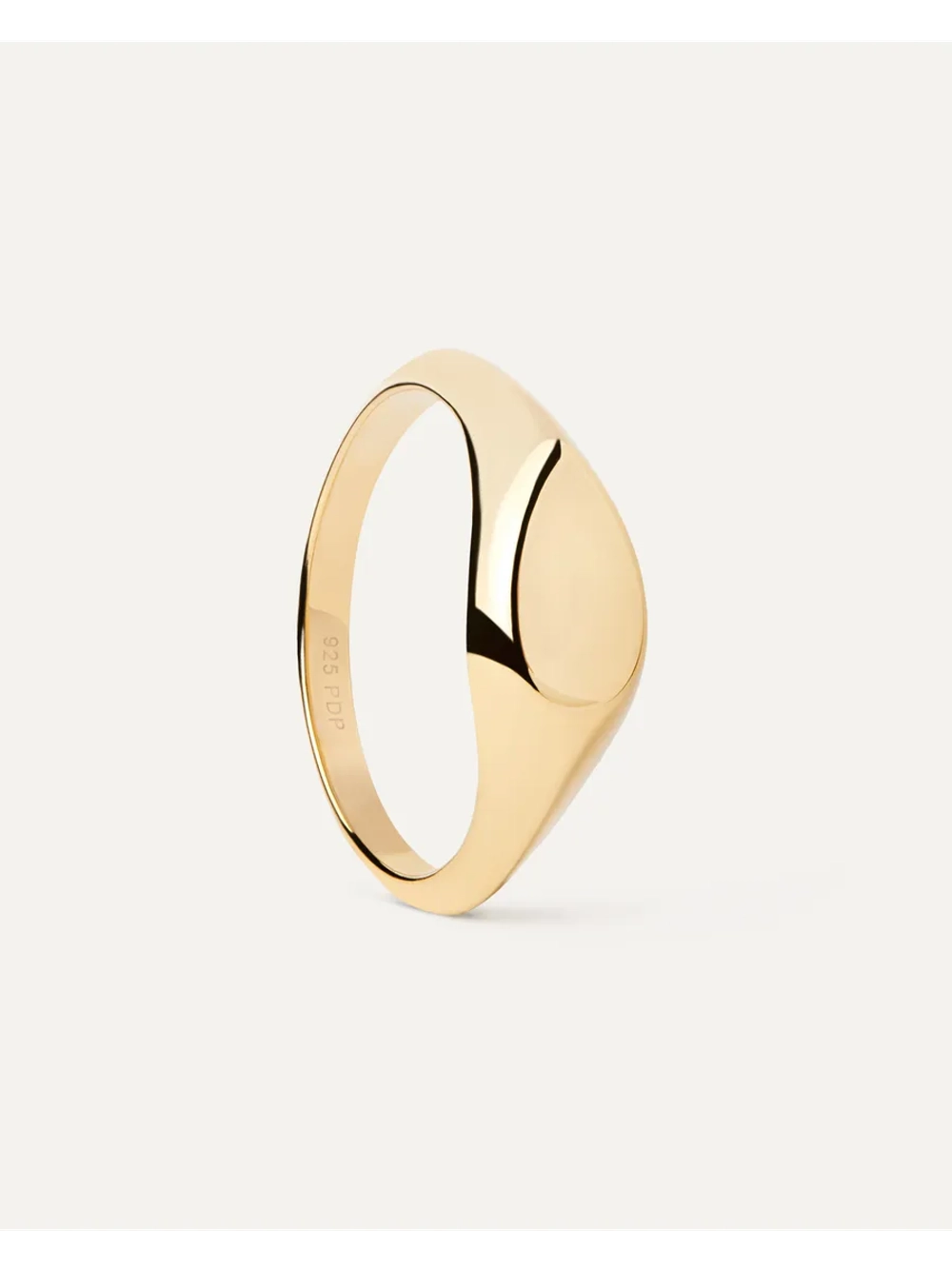 Кольцо Devi серебро 925 пробы покрытое золотом