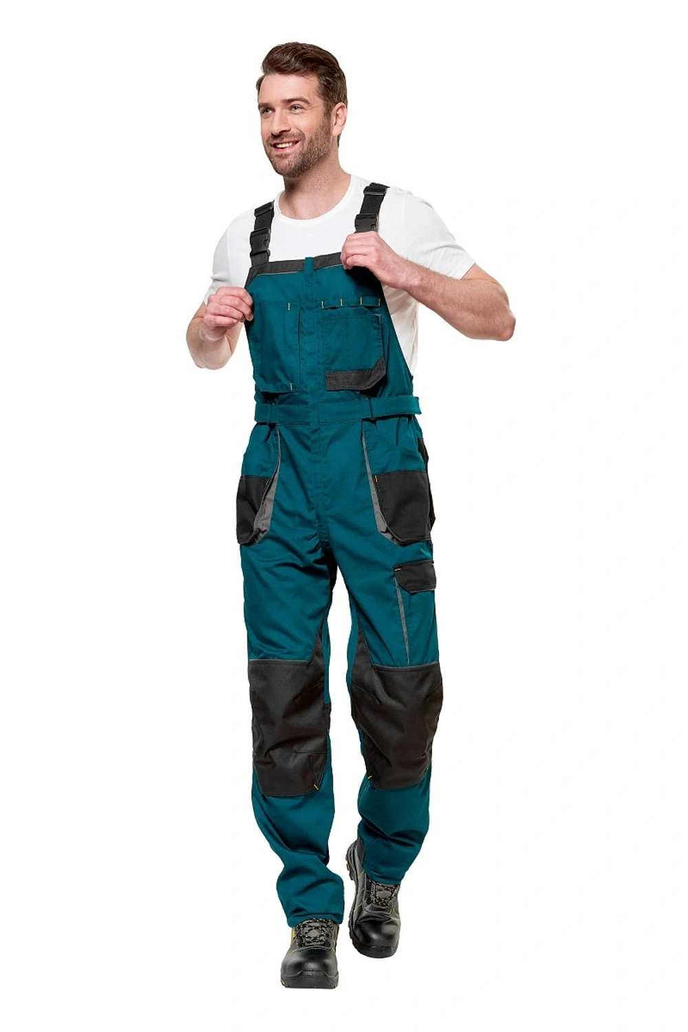 Полукомбинезон "Снейк" т.бирюзовый/черный - ПОД ЗАКАЗ