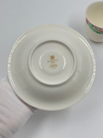 Чайная пара с розовой каймой Givenchy by Yamaka