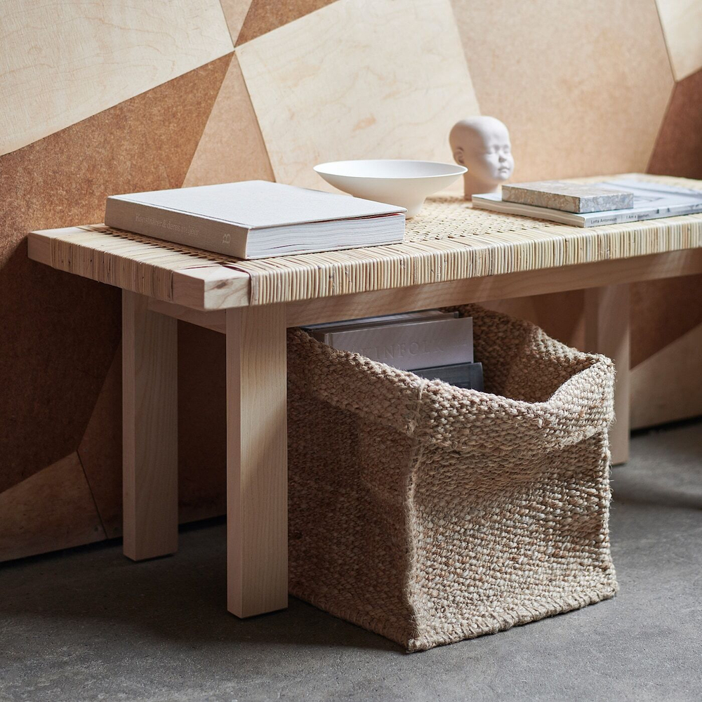 Корзина IKEA TJILLEVIPS (ТИЛЛЕВИПС), Джутовая, 30x30x35 см