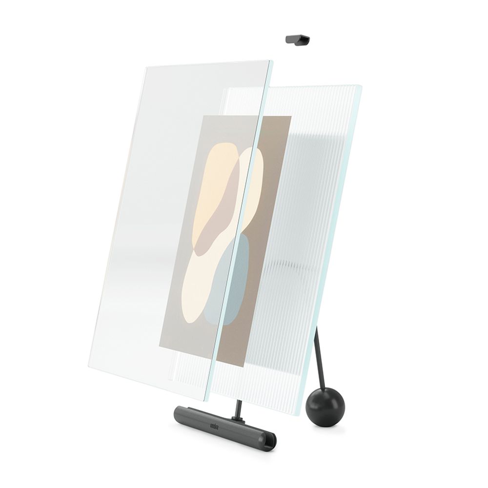 Фоторамка Flute, 20х23 см, черная