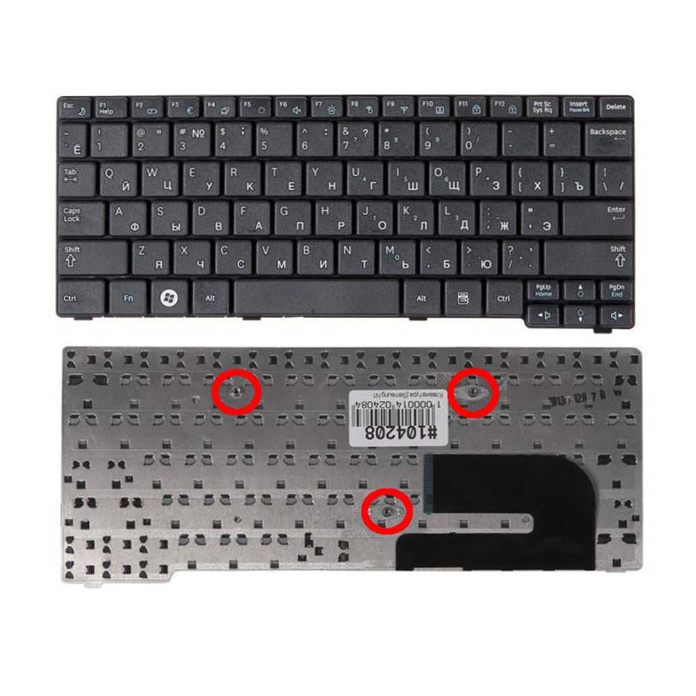 Клавиатура для Samsung N100 N100-D31S N102 NP-N102 рус, черная