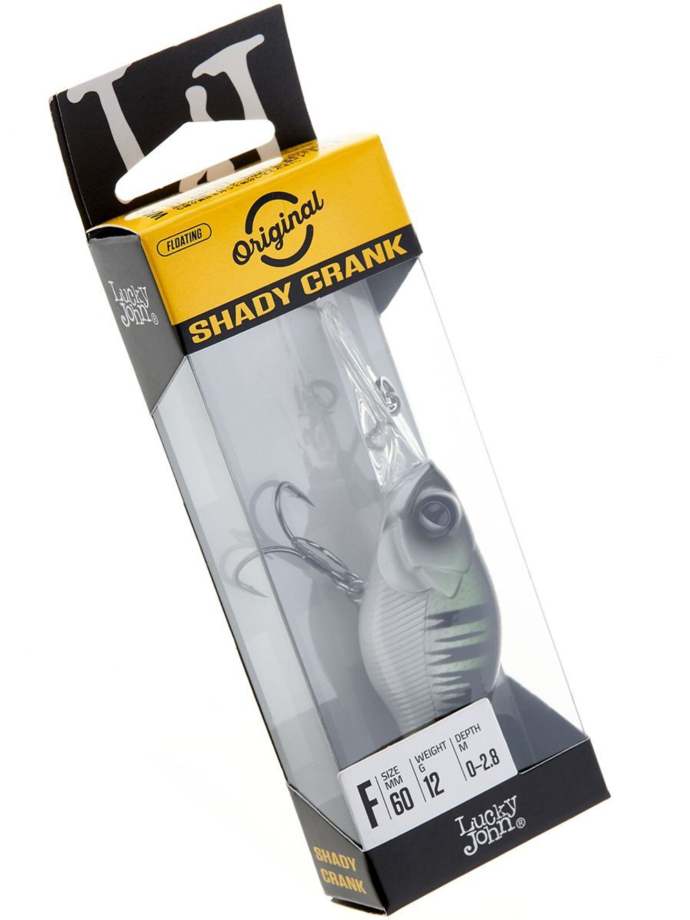 Воблер плавающий Lucky John Original SHADY CRANK F 06/A010