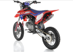 Питбайк Apollo RXF Freeride 125L 17x14 Красный