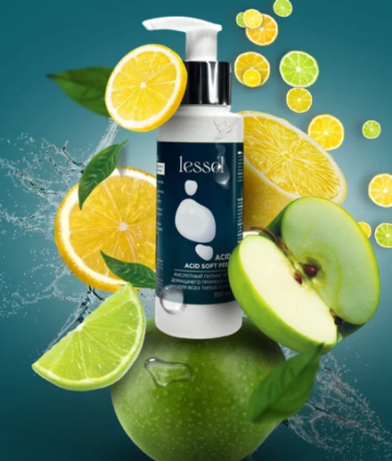 №26 Кислотный пилинг для домашнего использования LESSEL MICROBIOME ACID SOFT PEEL (100 мл)