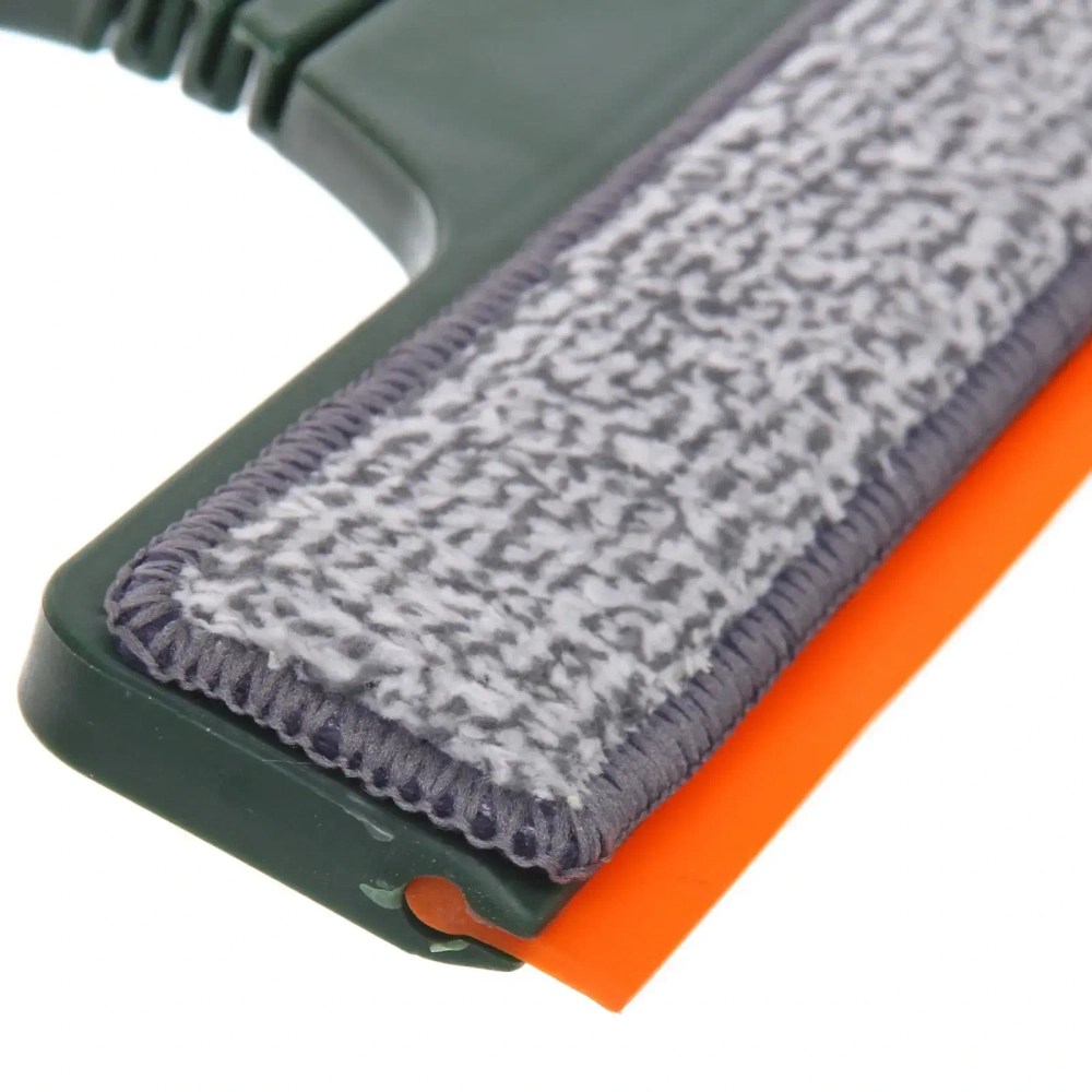 Окномойка для мытья стекол телескопическая ручка 110см губка 28см в комплекте две насадки