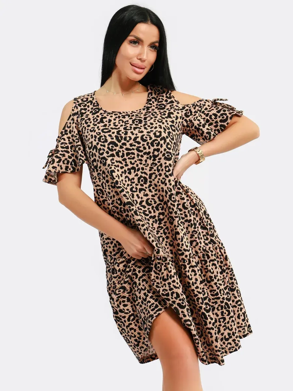 Платье свободное большие размеры