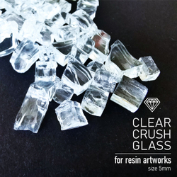 Стеклянная крошка Clear Crush, 500гр