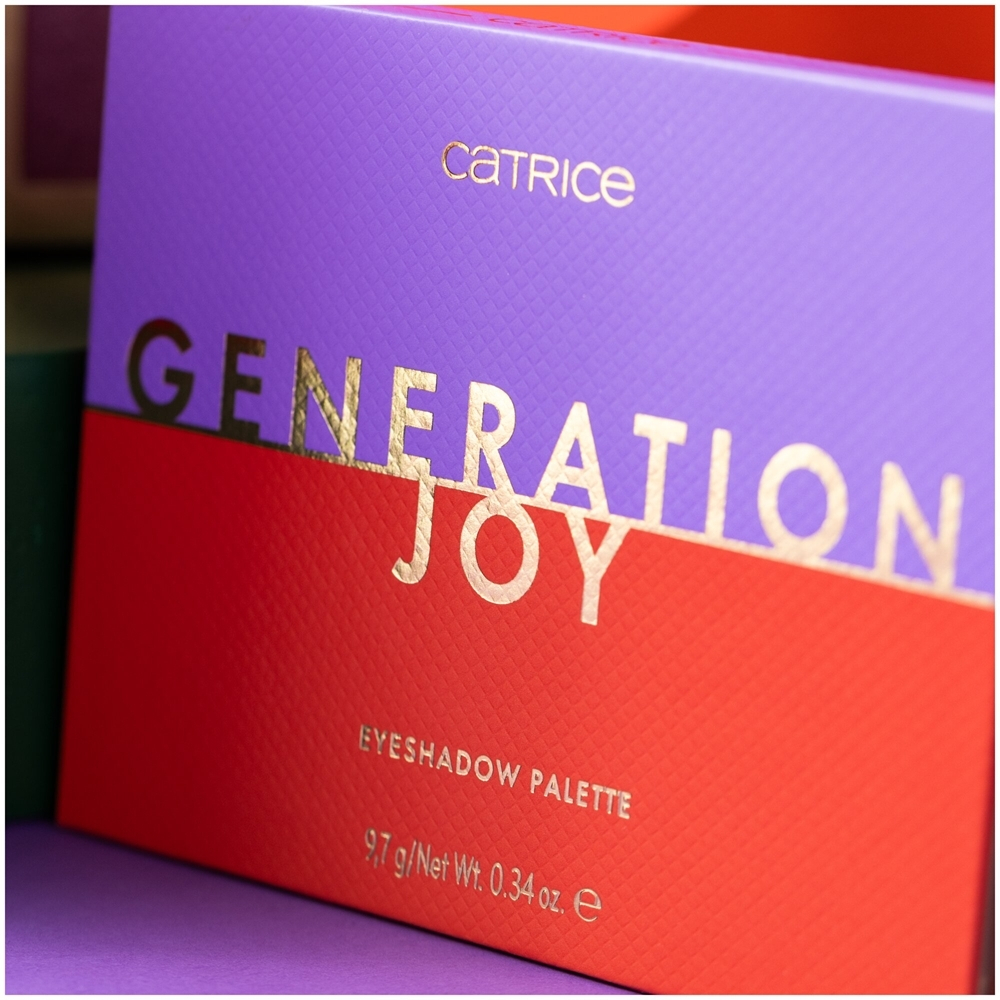 Catrice GENERATION JOY - палитра теней для век, 9,7 g
