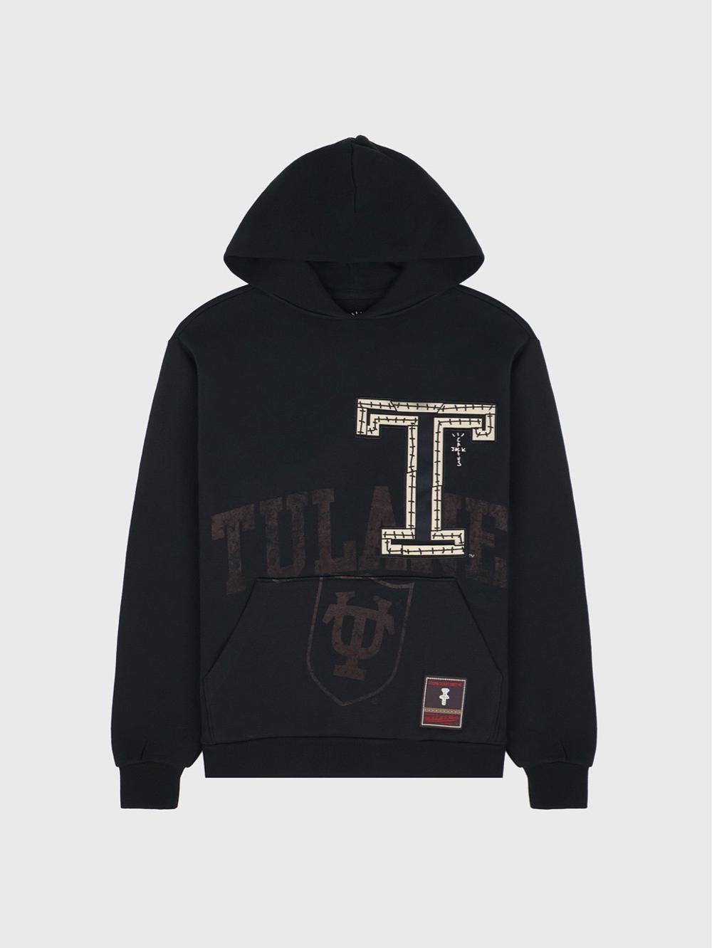 Худи Travis Scott Cactus Jack × Mitchell & Ness Tulane Green Wave