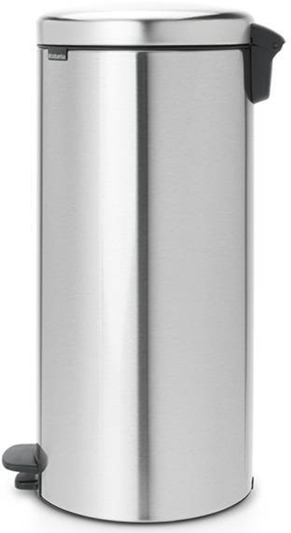 Ведро Brabantia NewIcon 30л стальное матовое сбоку