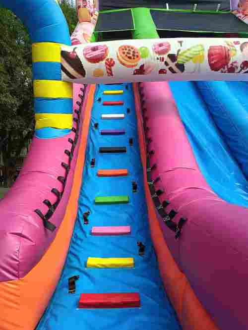 Надувная водная горка «Карамелька», 18*4,8*7,5 м