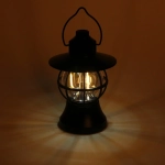 Фонарь кемпинговый подвесной 6 режимов 3LED+3TF, 19*13 см 3хAA