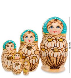 Народные промыслы МР-18/12-A Матрешка 5м «Глафира»