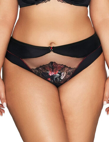 Трусы бразилиана Ava INTENSE 2121 brazilian Black