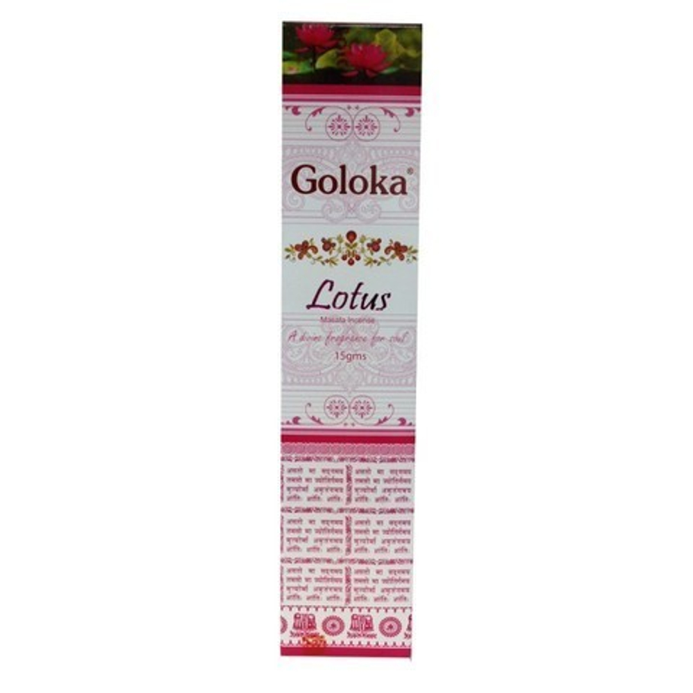 Goloka Lotus Благовоние-масала Лотос, 15 г