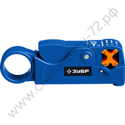 ЗУБР COAX-3RG58/RG59/RG62, Стриппер коаксиальных кабелей, Профессионал (22657)