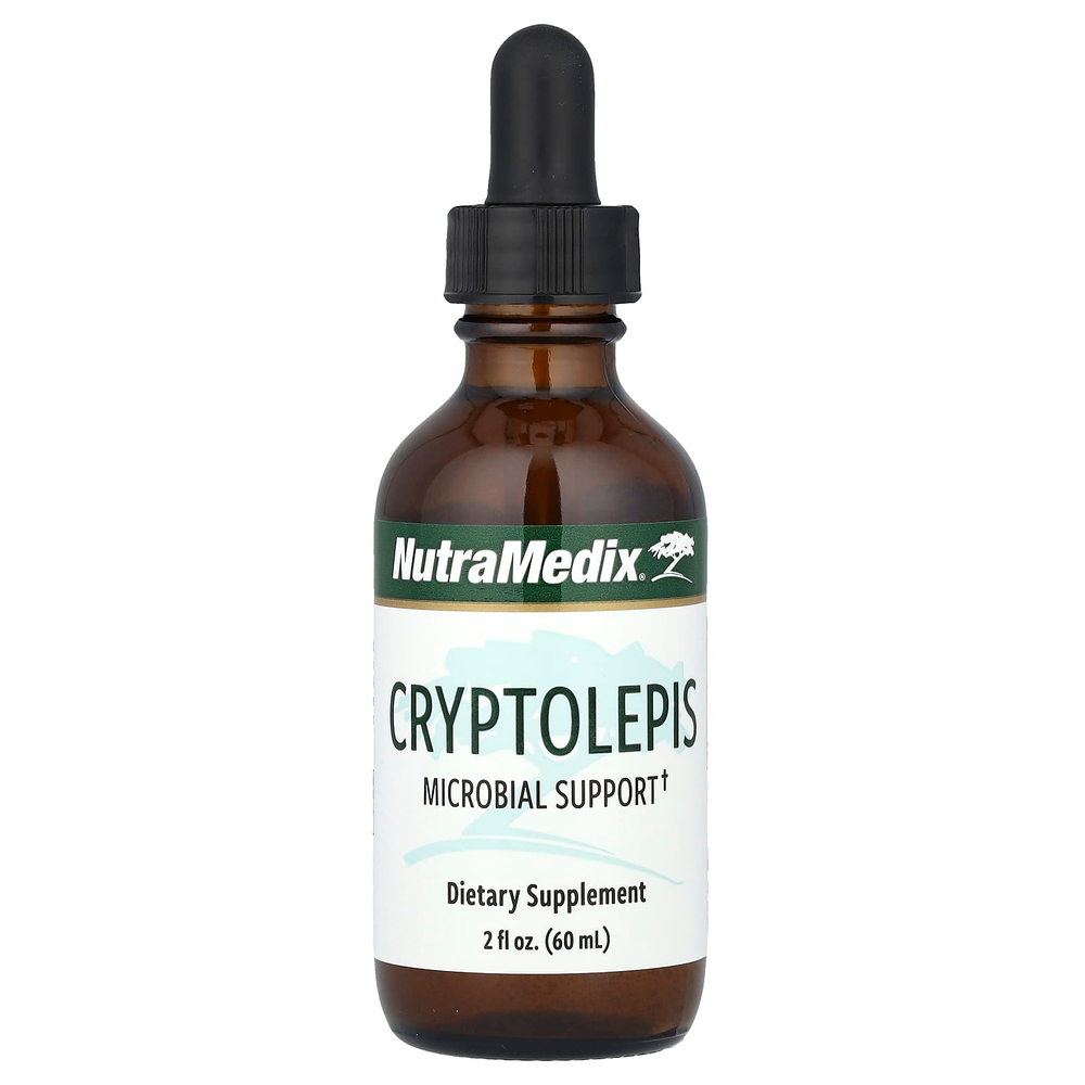 NutraMedix, Cryptolepis, поддержка микроорганизмов, 60 мл (2 жидк. Унции)