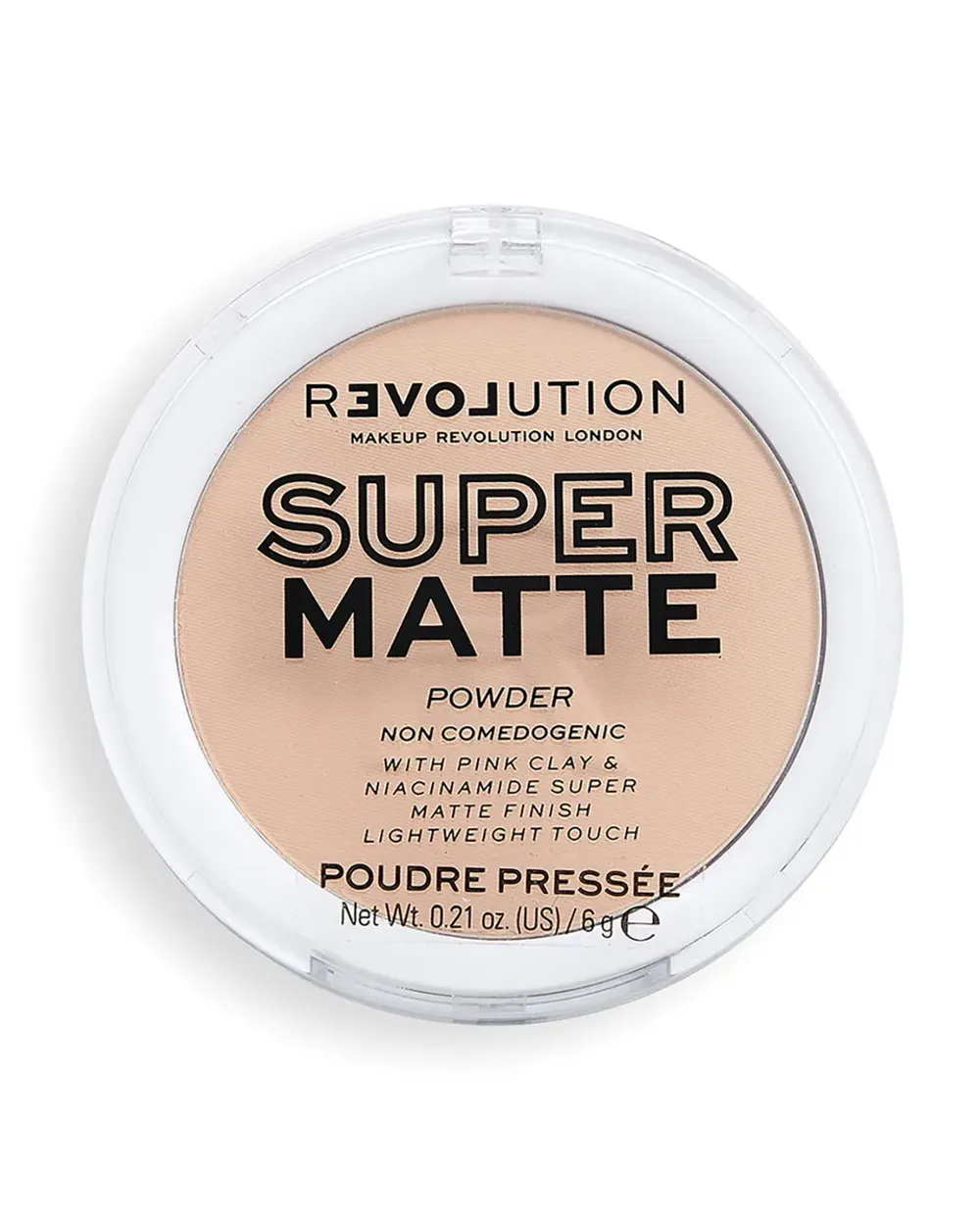 Матирующая пудра для лица Makeup REVOLUTION Super Matte Pressed Powder - Vanilla