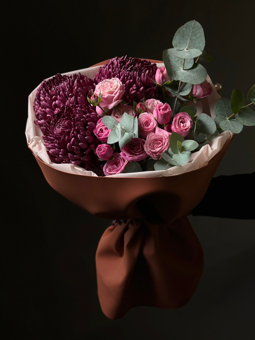 Сборный букет «Мисти бигуди»