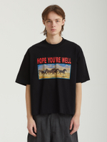 Мужская Футболка Horses