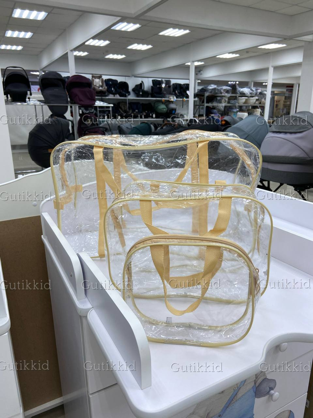 Комплект сумки в роддом ПВХ 3 шт.