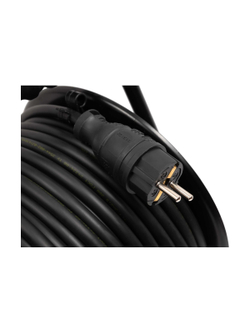 Силовой удлинитель Inforce на катушке 4 гнезда, с/з КГ 3х2,5 16A 50м IP20 GRANITE ZG 09-15-10