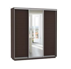 Шкаф-купе "Экспресс Медиум № 1 Трио" (венге) 2400х2400, МК Е1, г. Белореченск