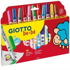 Flomaster \ Фломастер \Box 18 gıotto bebe' super fıbre pens