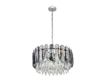 TR5069/6 CH/SM/CL хром/дымчатый/прозрачный E14/6 max 40W D500*950