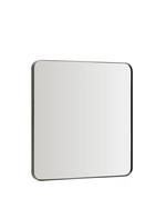 Зеркало Marco черное металлическое 60 x 60 см