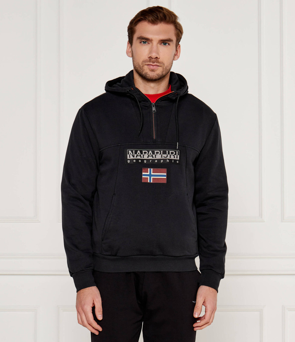 Худи Burgee Napapijri - черный(NP0A4I5E)