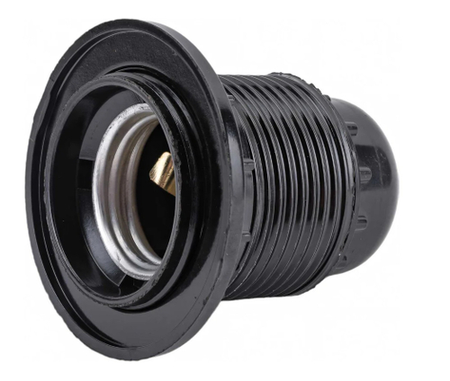 Патрон Е27 Н12РП-01 карболитовый с прижимным кольцом