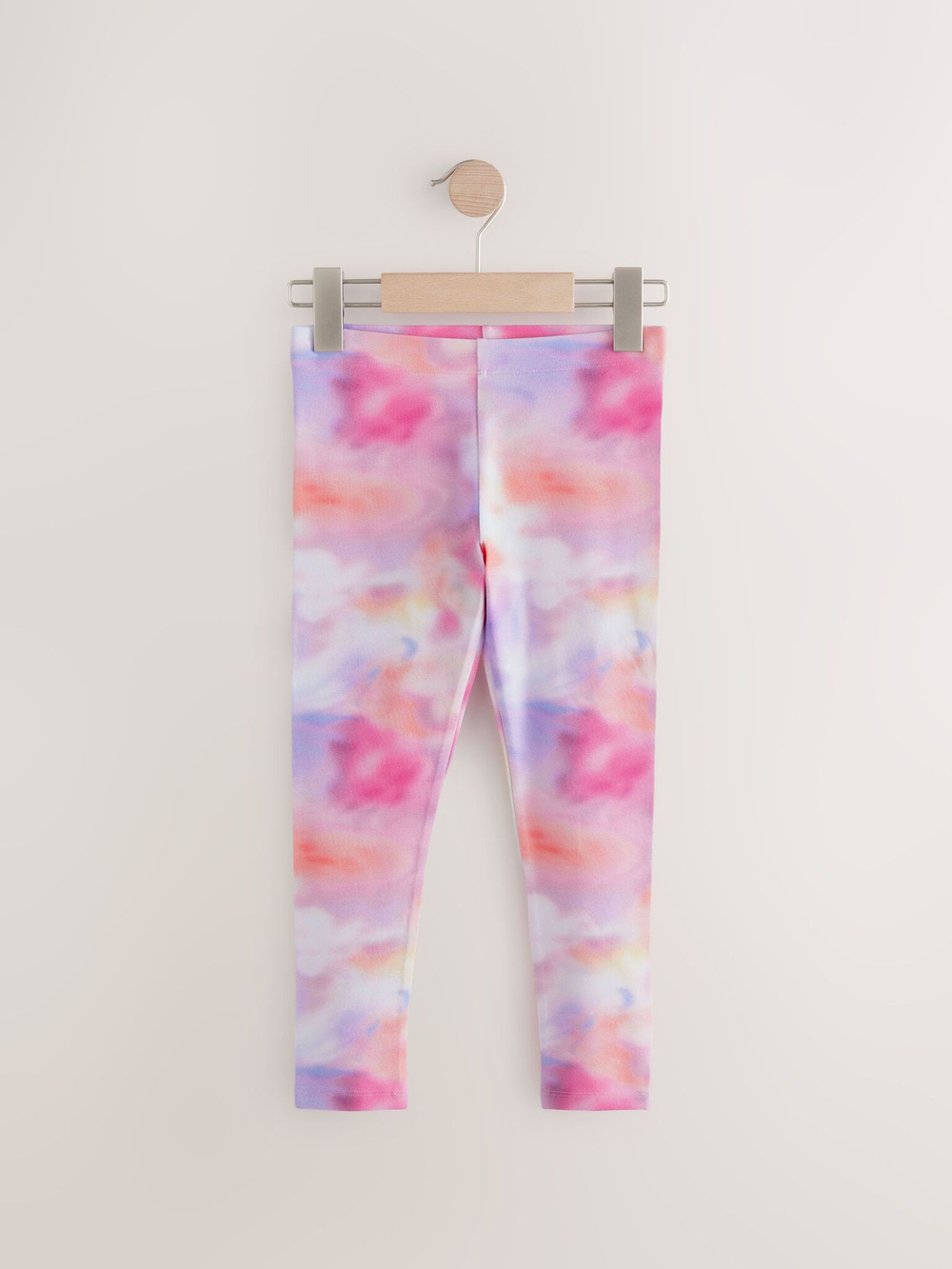 Легинсы для девочки Next E61-328, 5 шт., Сиреневый, Розовый, Черный