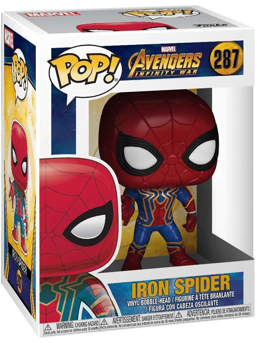 Фигурка Funko POP! Bobble Marvel Avengers Infinity War Iron Spider (287) 26465