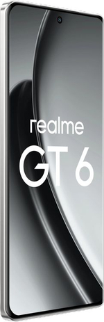 6.78" Смартфон REALME GT 6 12/256Gb,  RMX3851,  NFC,  AMOLED,  120Гц,  5500мAч,  серебристый