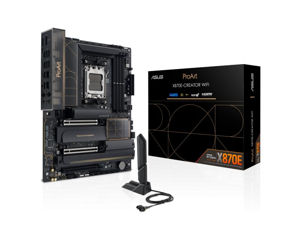 Материнская плата Asus Proart X870e-Creator Wifi, Socket AM5, AMD X870E, ATX, RTL [90MB1IG0-M0EAY0]