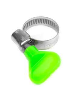 Хомуты металлические для шланга нержавеющая сталь 10 шт 12-22 мм