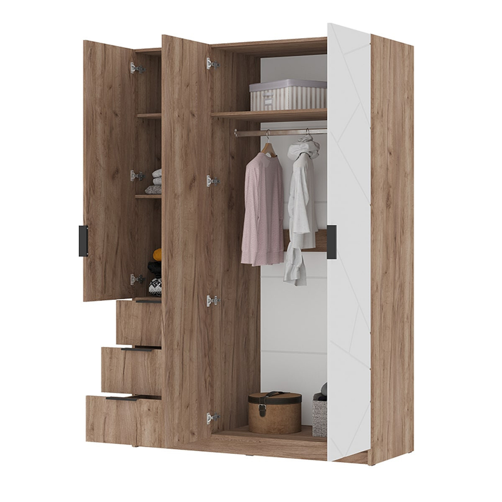 Орегон ШК 03 Шкаф 3х-створчатый