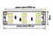 Светодиодная лента SWG 28,8W/m 120Led/m 5050SMD холодный белый 5M SWG5120-24-28.8-W-М 009705