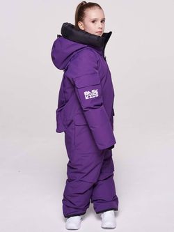 Комбинезон детский пуховый BASK kids YETI фиолетовый